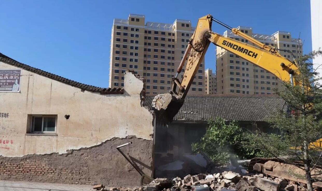 甘谷建筑拆除